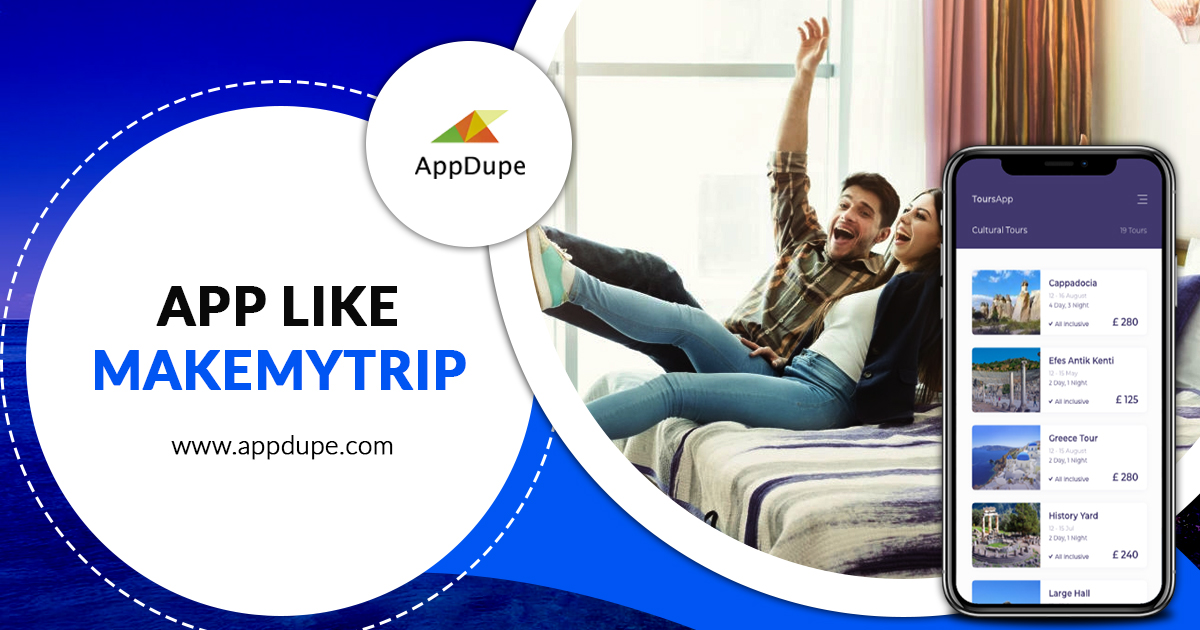 Build a robust travel app with our MakeMyTrip clone