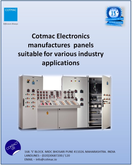 Control Panel Manufacturer |SIEPAN 8PU |Cotmac Electronics