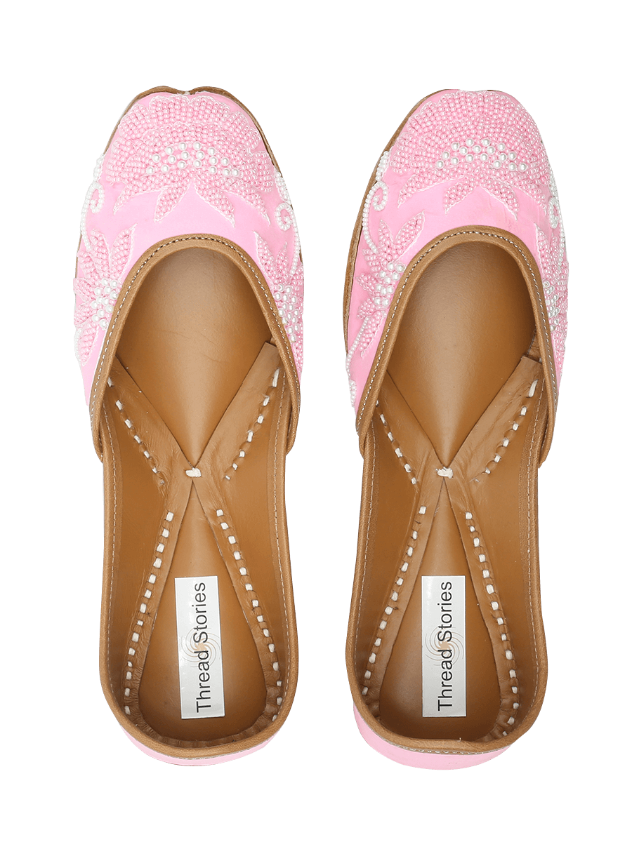Designer Handcrafted Punjabi Juttis for Women | Thread Stories