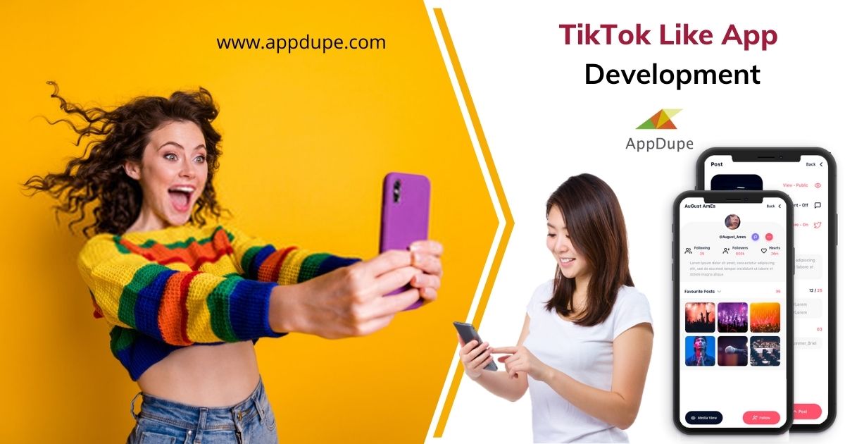 Become the numero-uno video sharing platform by initiating TikTok Like App Development