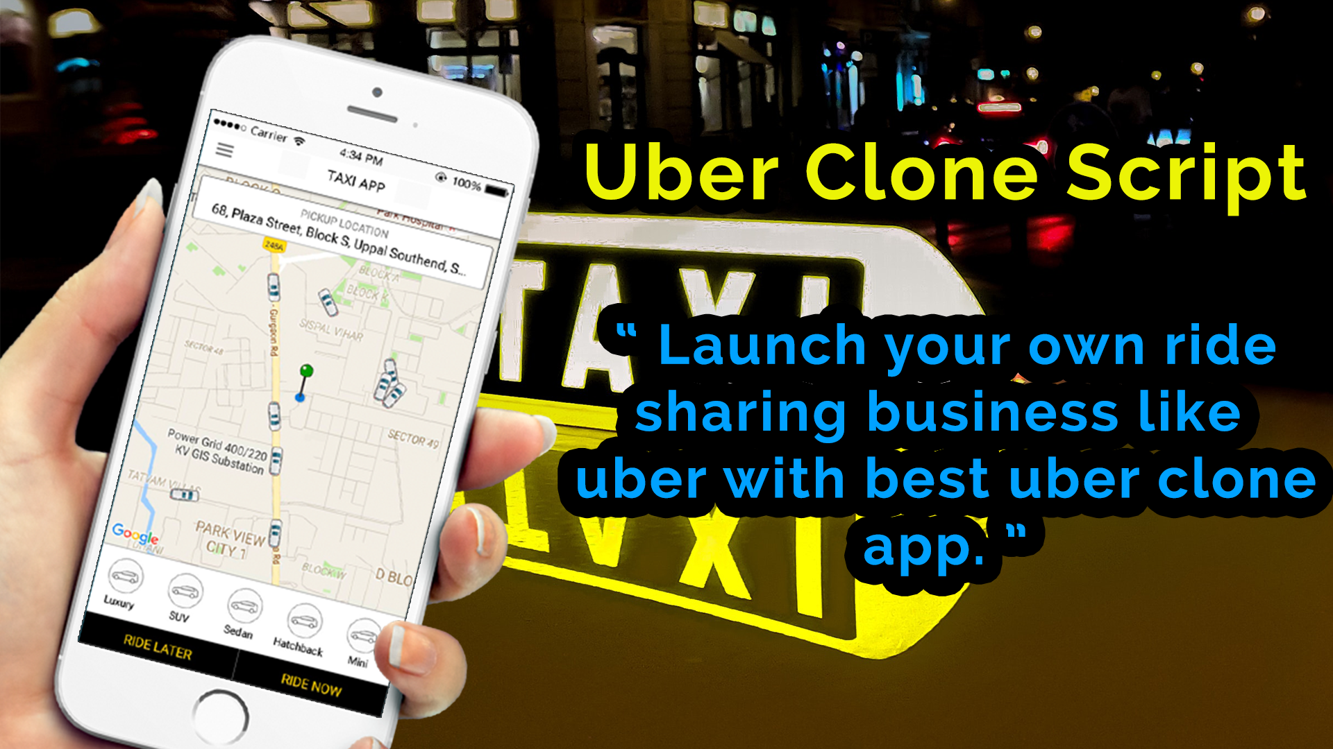 Start your Ride-Hailing business with best Uber Clone Script