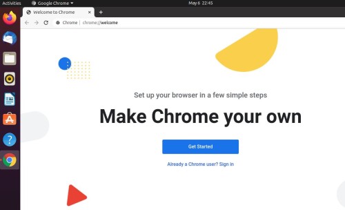 Google Chrome Ubuntu 20.04