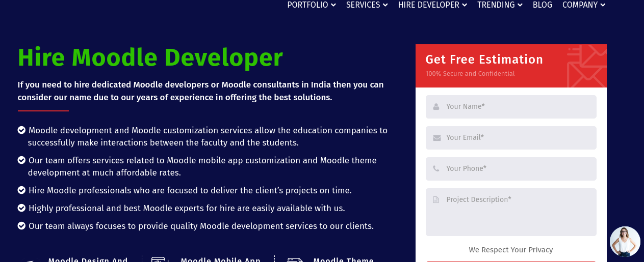 Hire Moodle Developer