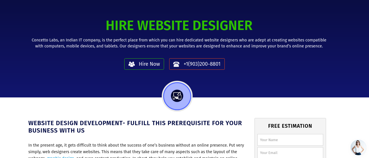 Hire Dedicated Web And Graphics Designers