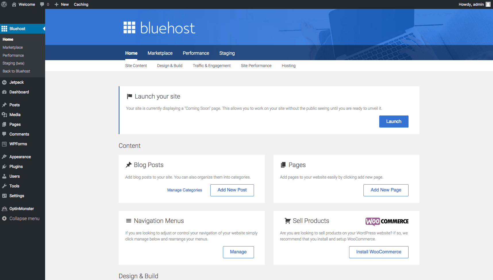 The blog looks new. Why would that be?