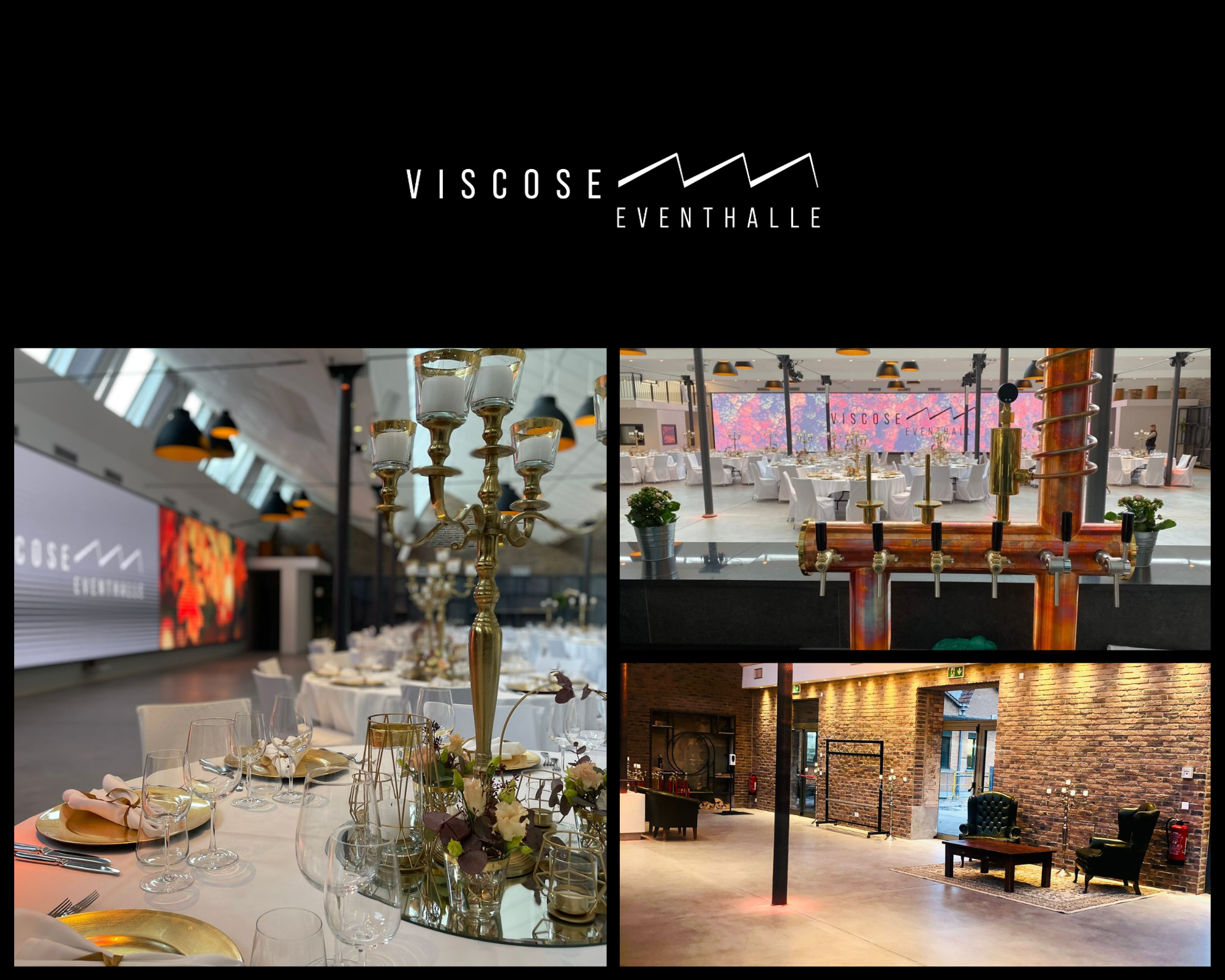 Partyraum Hochzeit mit Catering.