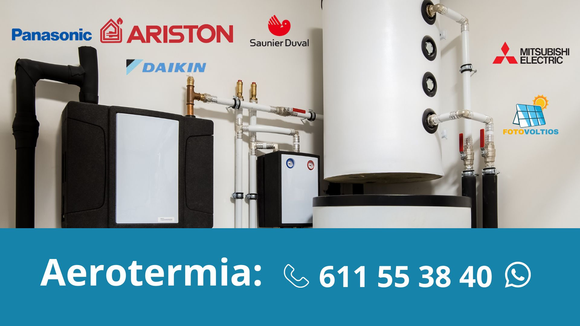 Fotovoltios Aerotermia y Autoconsumo.