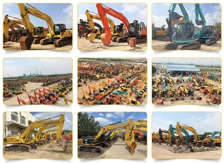 Used excavators supplier Yonggong.