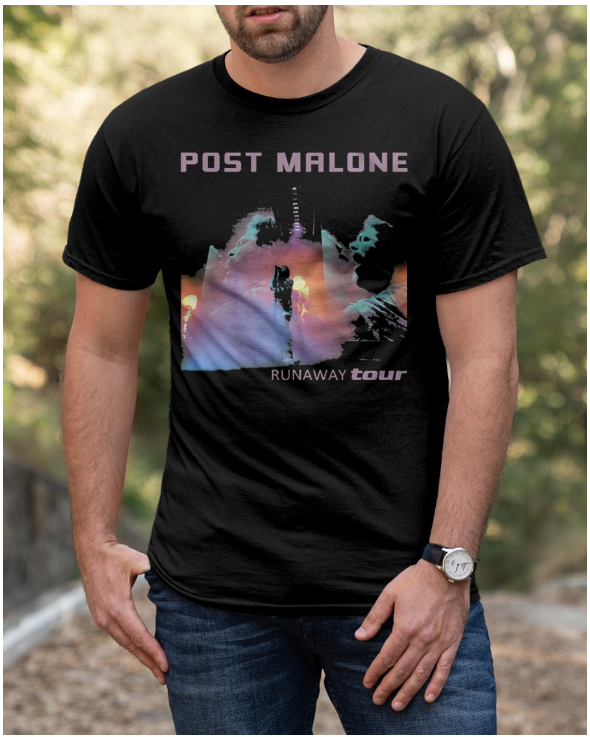 Post Malone Runaway Tour 2020 Odense DK T Shirt