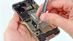 Mend a defective iPhone, nacka, sweden, with the broken glass