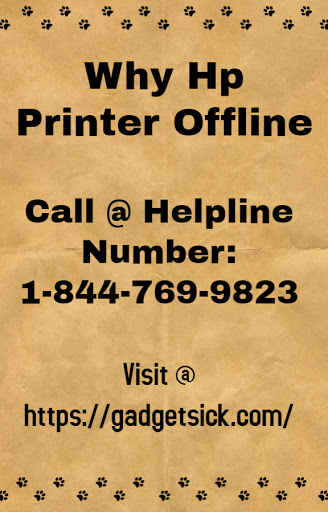 How to resolve "Why hp printer offline" ?