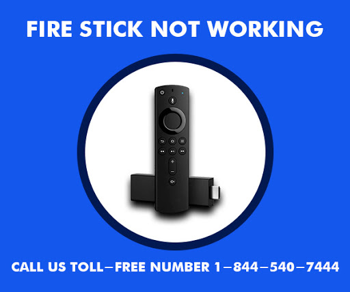 Fire stick not working (1-844-540-7444)