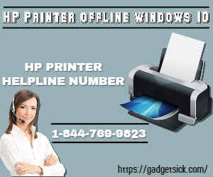 Hp printer offline windows 10 | 1*844*769*9823