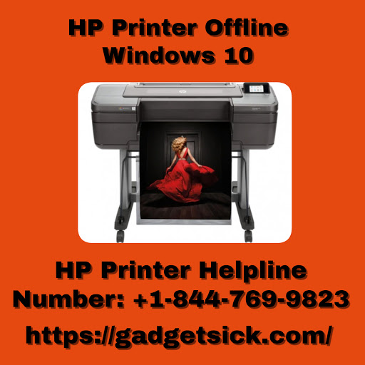 Hp printer offline windows 10 | 1~844~769~9823