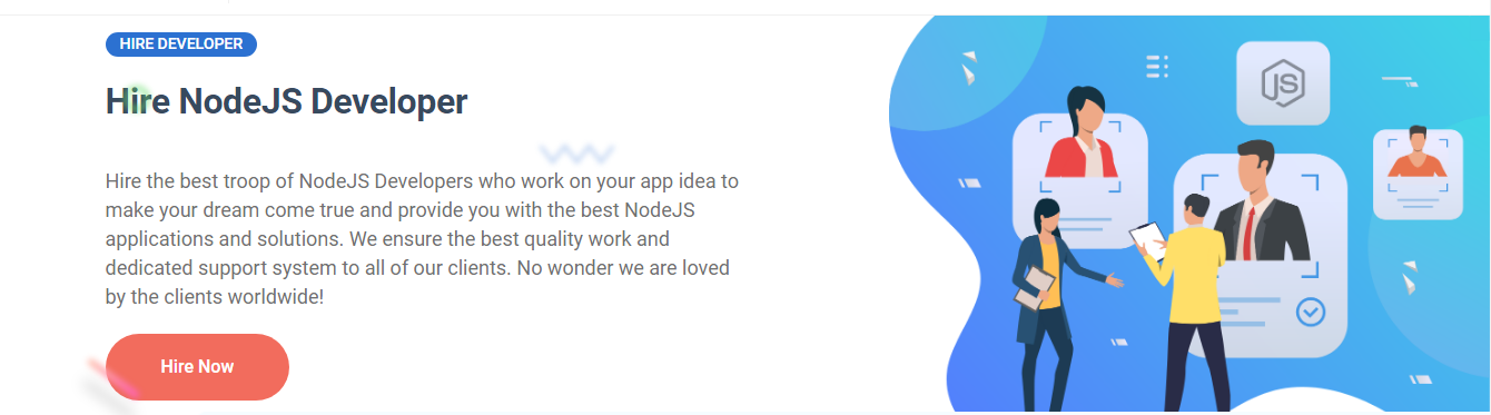 Hire NodeJS Developers | Dedicated NodeJS Programmers