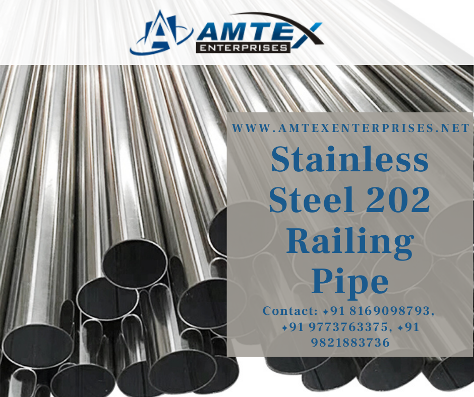 Stainless Steel 202 Railing Pipes Manufacturers