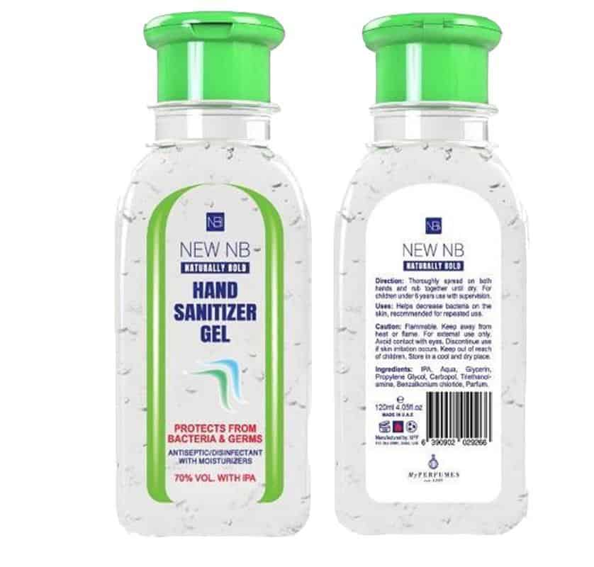 Hand Sanitizer Gel 120ML