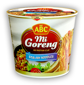 Mi Goreng instant cup noodles | ABC Noodles