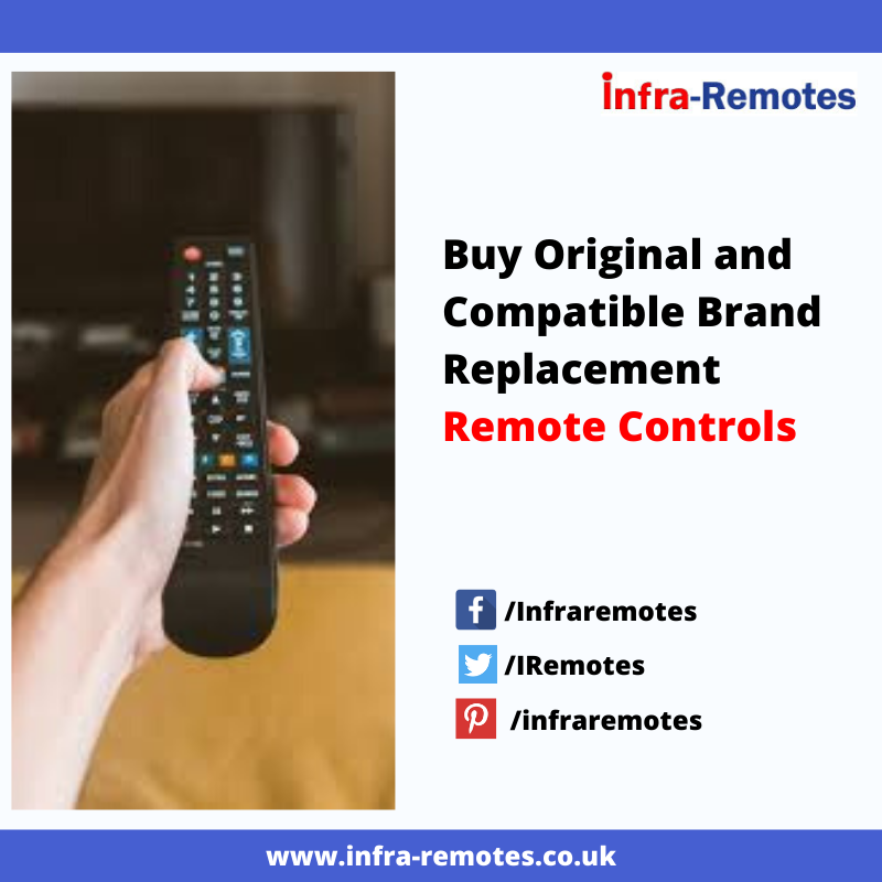 Buy Original and Compatible Brand Replacement Remote Controls