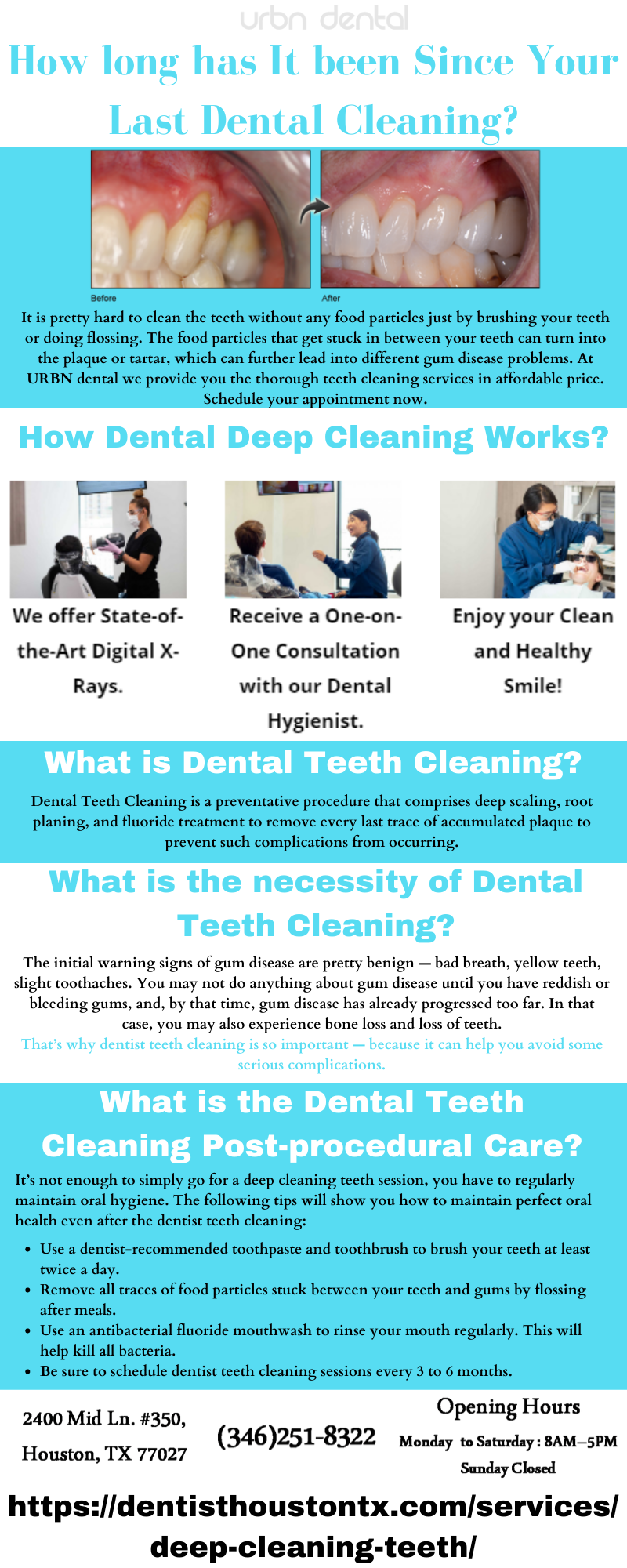 How long has It been Since Your Last Dental Cleaning?