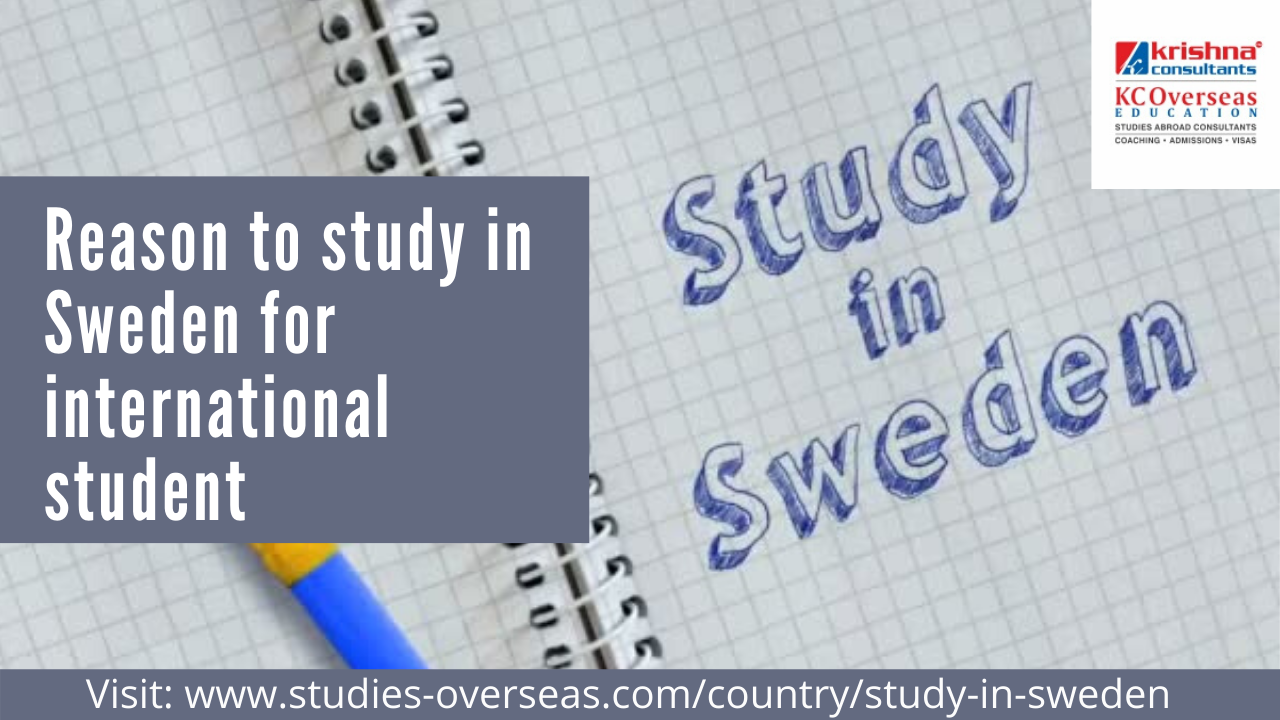 Reason to study in Sweden for international students