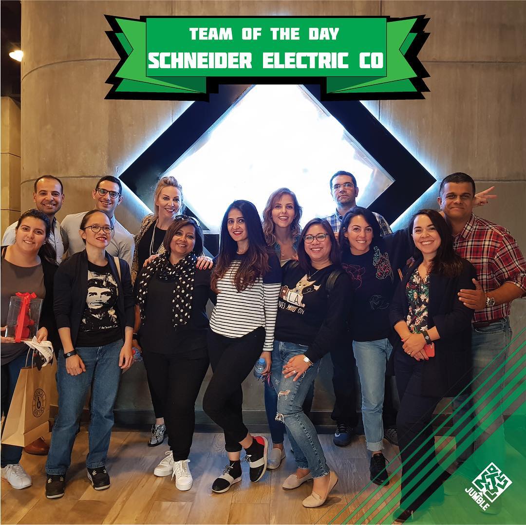 Schneider Electric Co had a successful day at Jumble!