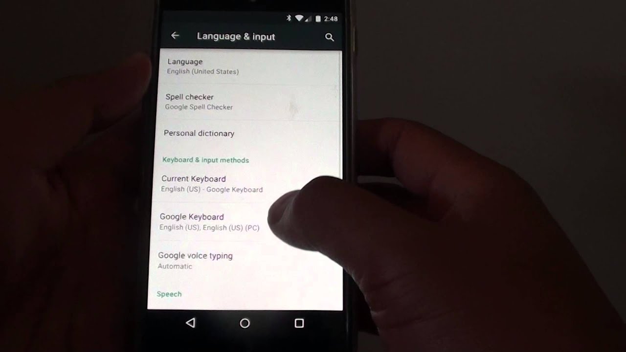 How To Change Google Voice Typing To A Keyboard?
