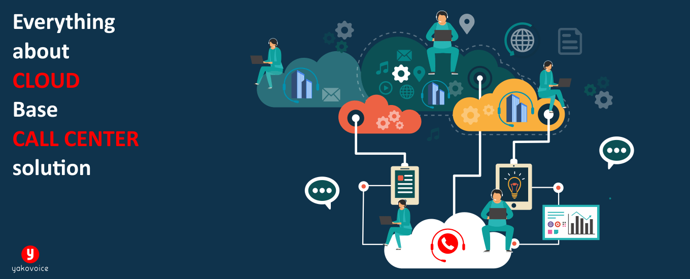Everything about Cloud based call center solution - Yako Voice