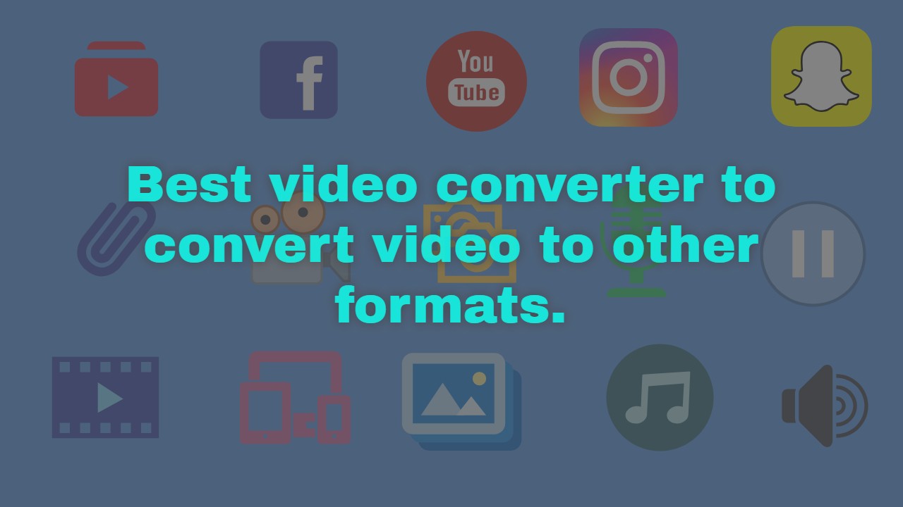 Best free online video converters
