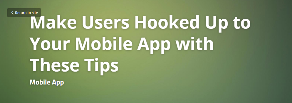 How To Hooked Up To Your Mobile App