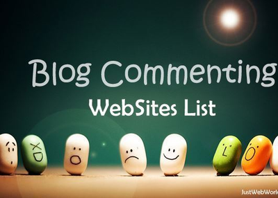 Blog Commenting Sites List | High PR Dofollow [2018]