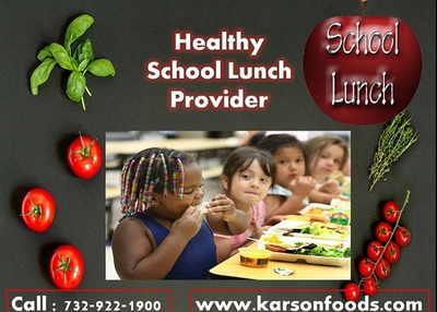 Better School Lunch Service NJ by Karson Foods - Call 732-922-1900
