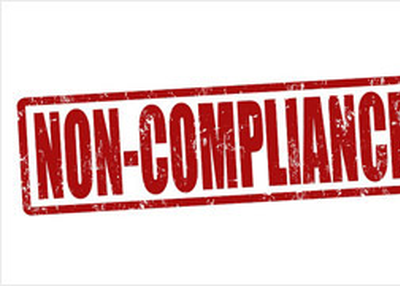 Examples of major noncompliance cases