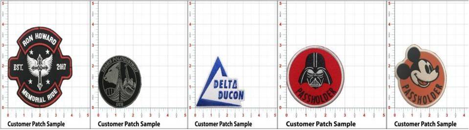 Cheap Custom Embroidered Patches in China for Business 