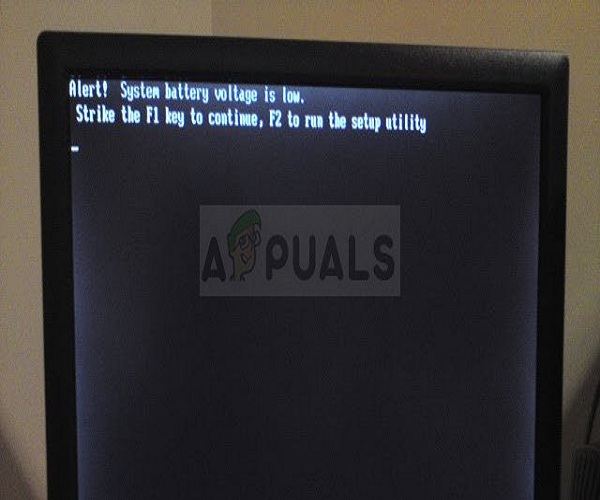 How to Fix “System Battery Voltage is Low” Error in Windows 10