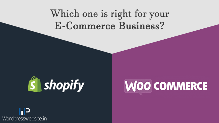WooCommerce vs Shopify - Which is right for E-Commerce Business?