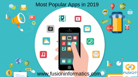 Most popular app in 2019-Fusion Informatics