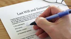 Last Will and Testament Form
