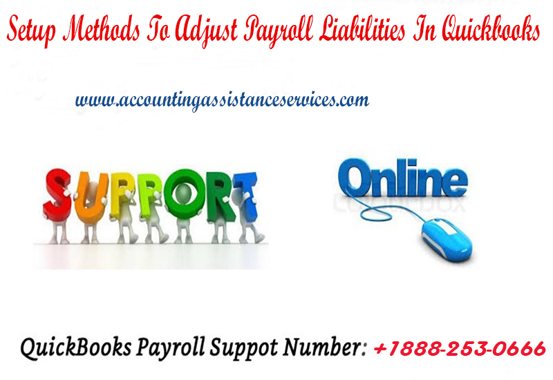 Setup Methods To Adjust Payroll Liabilities In Quickbooks
