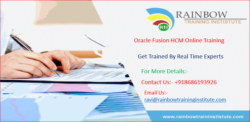 Best Oracle Fusion HCM Online Training |Oracle Cloud HCM Online Training