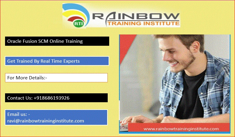 Oracle Fusion SCM Online Training|Oracle Cloud SCM Online Training