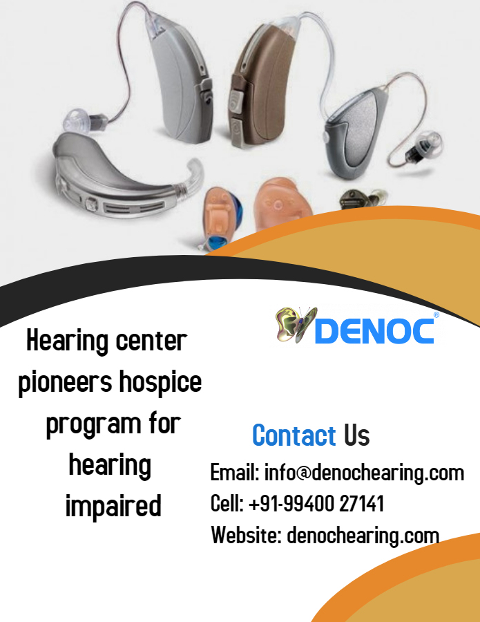 We are here to solve the hearing problem