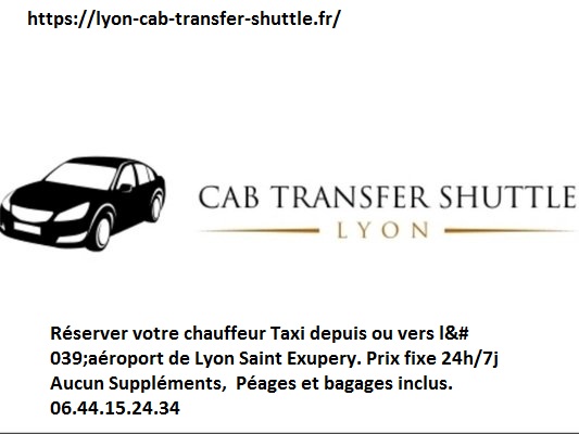 taxi lyon aeroport centre ville