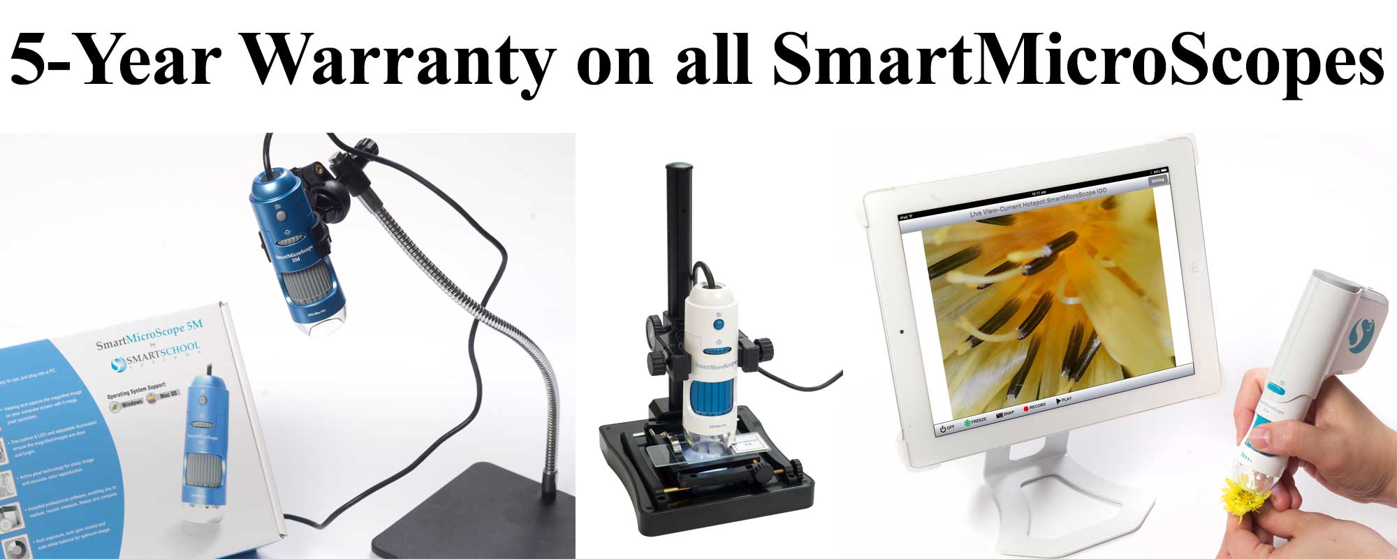 Classroom digital microscope