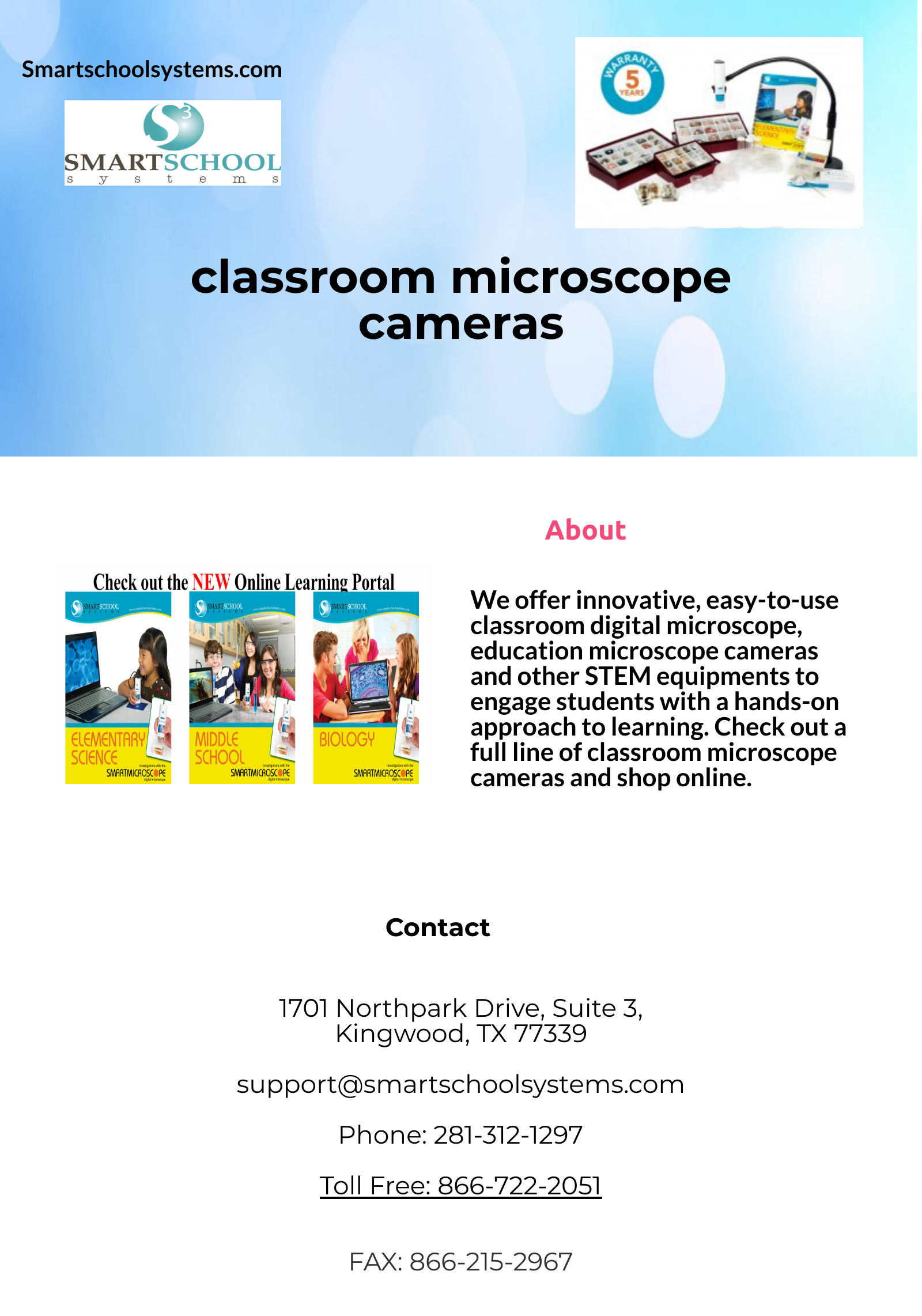 SmartMicroScope 5m Chromebook Microscope - Handheld Digital Microscope