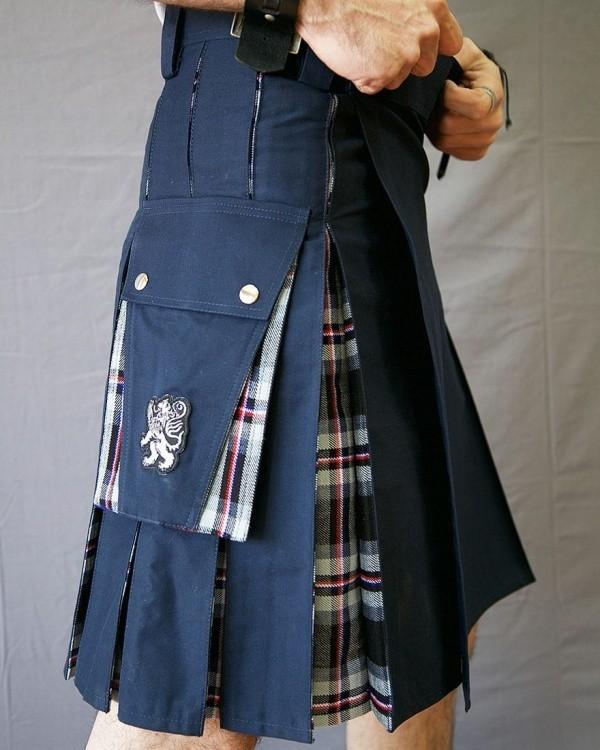 Utility Kilt | Top Quality Custom Made Stonewashed Kilts for Sale
