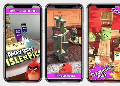 Angry Birds AR: Isle of Pigs brings 3D demolition into your living room