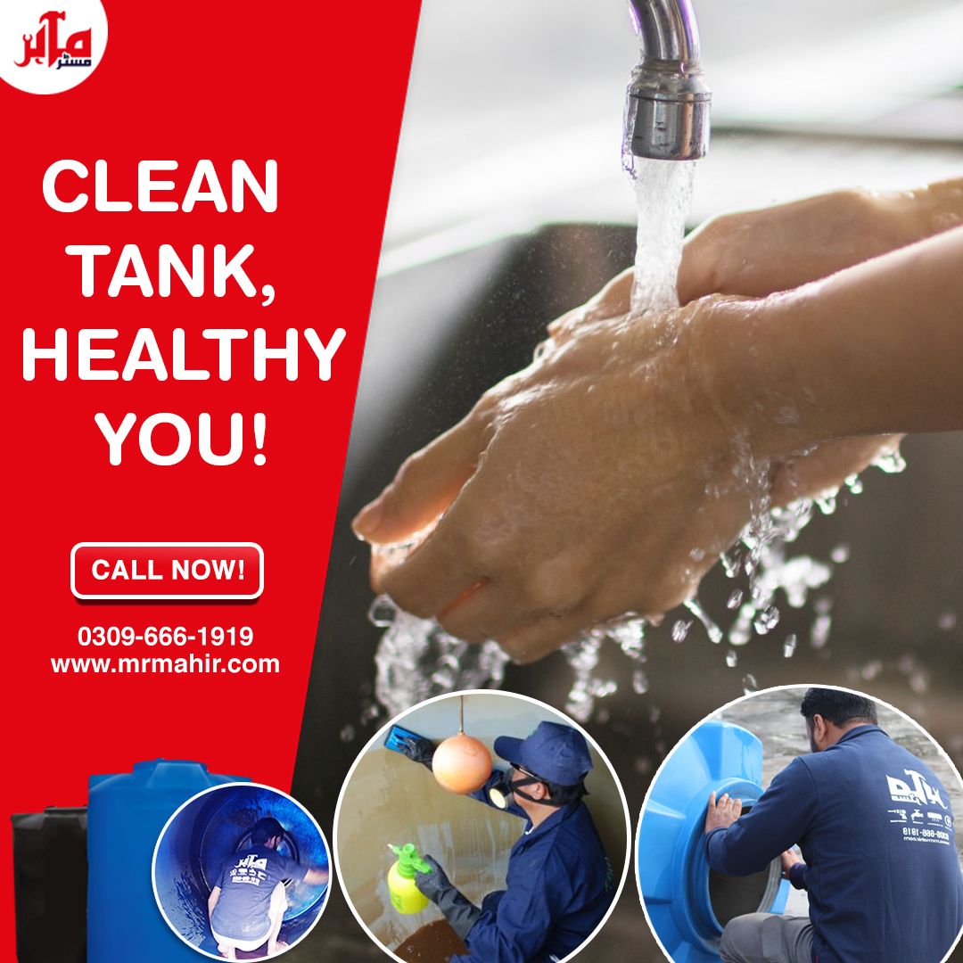 Good Hygiene starts with Clean Water Tank