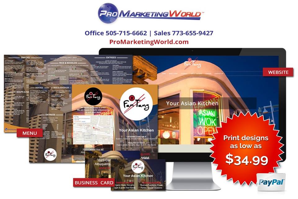 Website Design Albuquerque by Pro Marketing World
