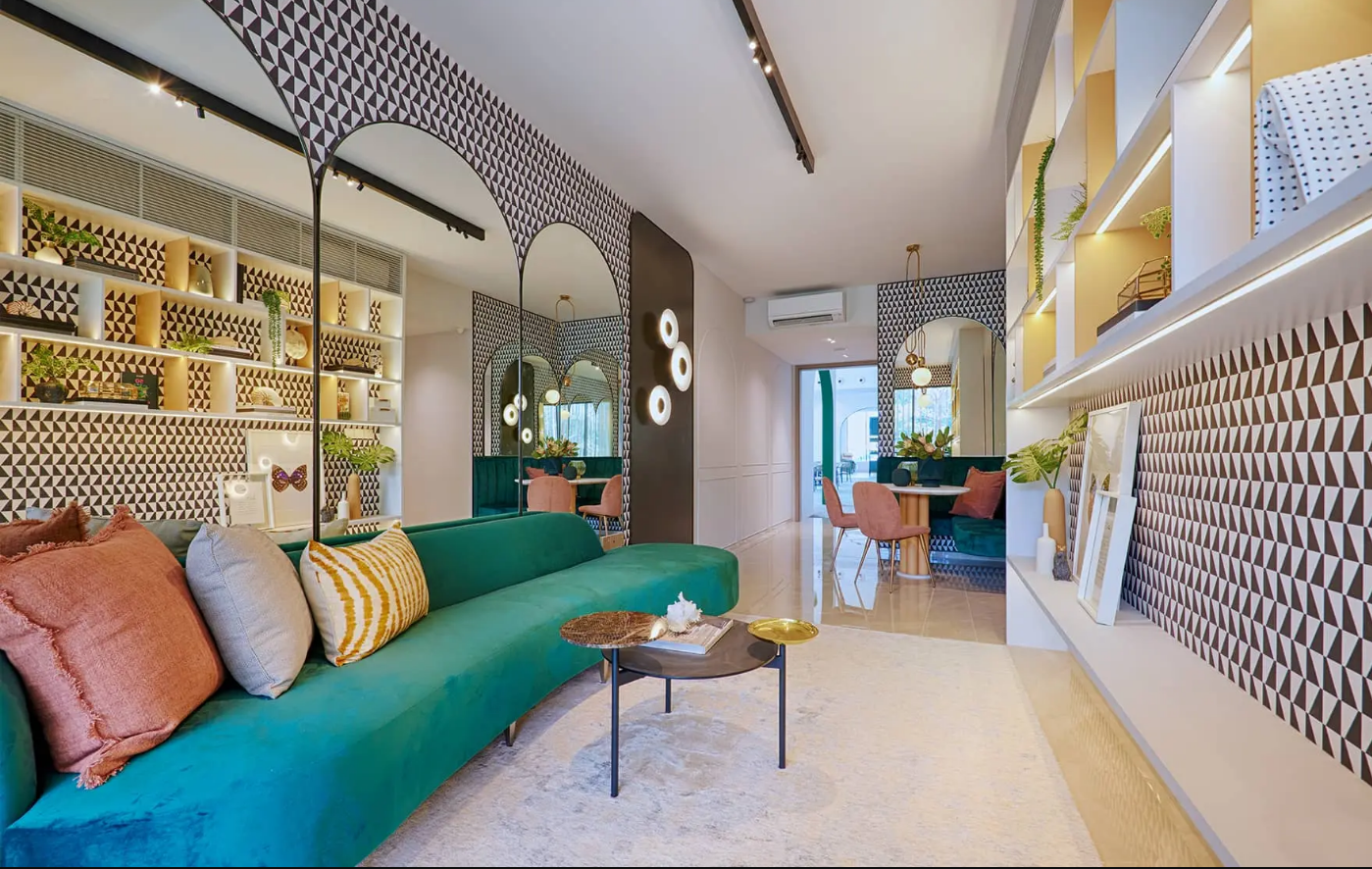 Showflat in Singapore, a Mixed Development